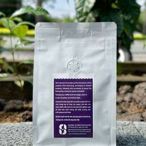 Commande en gros de grains de café torréfiés dérivés du Vietnam en sac Drip Coffee-Robusta Dark & Arabica Medium Roast - Product Image 5