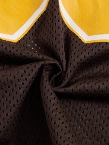 Maillot de football américain et de rugby unisexe personnalisé en maille respirante avec chemise courte cousue brodée Maillot de football américain - Product Image 6