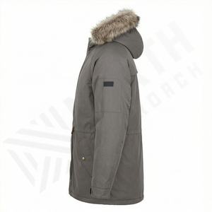Veste parka longue respirante et résistante à l'eau sur mesure, vente en gros de parkas d'hiver légères, vestes isolées, vêtements d'extérieur lourds - Product Image 3