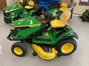 Cortacésped con asiento X155R/X147R/X167R inalámbrico de 4 tiempos para bricolaje con sistema de eliminación de restos de césped - Product Image 4