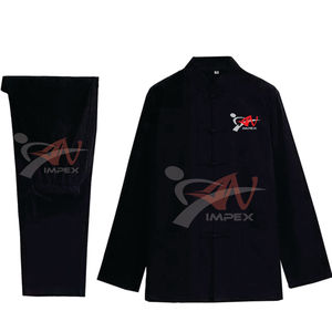 เครื่องแบบกังฟูมืออาชีพเสื้อผ้าคาราเต้ศิลปะการต่อสู้ทำจากผ้าฝ้ายเนื้อนุ่มออกแบบโลโก้ได้ตามต้องการ - Product Image 1