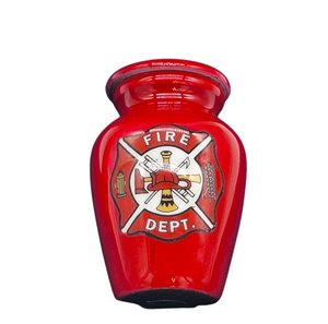 Urna de recuerdo de cremación de bombero, urna de recuerdo dedicada a bomberos - Product Image 1