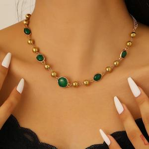 Wholesale Women's Fashion Zinc Alloy Beads <b>Chokers</b> Necklaces-Simple Design Gift - Product Image 6
