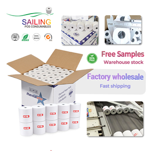 Papier thermique Sailing 79 mm - Rouleau de papier thermique 80 mm x 80 mm (80 mètres) 48 g/m² 3 1/8 x 90 - Product Image 4