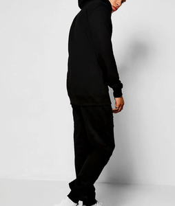 OEM sur mesure hommes en détresse survêtement lavé à l'acide hommes en détresse broderie survêtement Streetwear à manches longues survêtement de jogging - Product Image 2