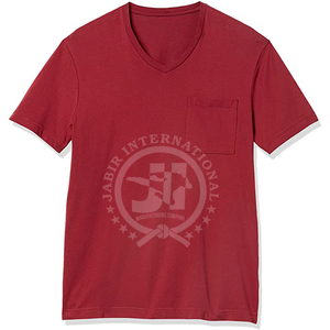 2024 High Quality <b>V</b> <b>Neck</b> <b>T</b>-<b>Shirt</b> For <b>Men</b> Plain Tshirt Slim Fit <b>V</b>-<b>Neck</b> Tee <b>Shirt</b> Custom Top Selling Breathable Blank Tees - Product Image 4