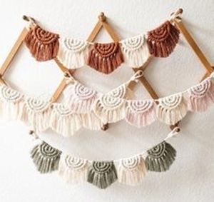 Guirnalda de macramé, proveedor y fabricación a granel de refractex, India, hecha en la India para la mejor calidad y más color - Product Image 4