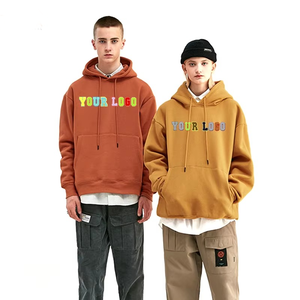 Sweats à capuche pour hommes Sweats à capuche en chenille colorés pour hommes Oversize Winter Thick Men Colorful Custom Chenille Embroidery 100% quality Hoodie - Product Image 5