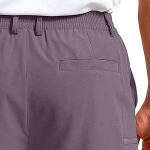 Logo personnalisé poches en coton taille élastique coupe sèche 5 pouces respirant Jogging entraînement entraînement noir Gym Shorts de sport pour hommes - Product Image 4