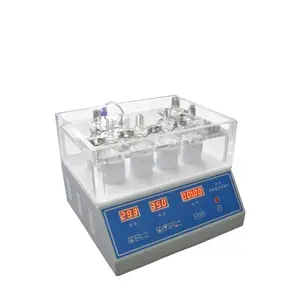 Diffuser TP-6, alat laboratorium Transdermal diffuser untuk obat dan tes kosmetik 6 kapasitas cangkir Transdermal 15 mL