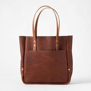 Sacs à main en cuir véritable pour femmes de style traditionnel, grande capacité, écologiques, imperméables, légers, dernière arrivée, tendance - Product Image 6