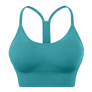 OEM personalizado mujeres Yoga sujetador ligero transpirable Activewear Top de cuatro vías elástico ajuste adecuado gimnasio Fitness marca de etiqueta privada - Product Image 2