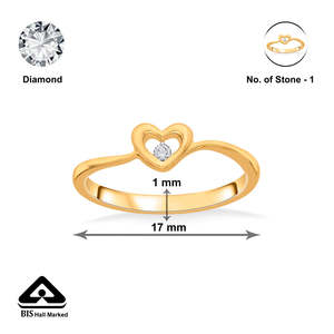 Anillo de Diamantes Casual Coeur Love - Product Image 6