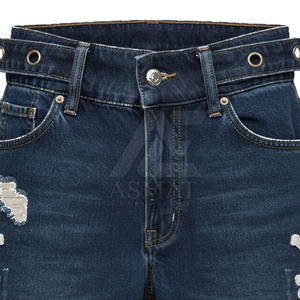 Shorts de Mezclilla para Hombre de Alta Calidad, Costuras Resistentes para un Uso Diario Duradero, Diseño Multibolsillos para Uso Utilitario y Casual - Product Image 4