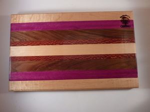 Tabla de cortar de madera de Acacia con asa, tabla de cortar duradera para queso, paleta de madera de primera calidad NATURAL - Product Image 5