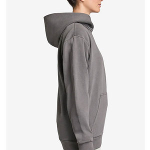 Personalizado al por mayor nueva moda Unisex 100% algodón liso de gran tamaño sin capucha Casual sudaderas para hombres mujeres ropa de calle sudaderas con capucha - Product Image 4