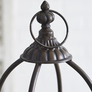 Faroles Decorativos Navideños Modernos Hechos a Mano de Hierro con Base Galvanizada, Portavelas para Decoración del Hogar y Bodas - Product Image 3