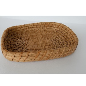 Cane Wicker Rattan Home Decor Dinning Handmade Natural Rectangle Mini Tray Assam 014 - Product Image 1