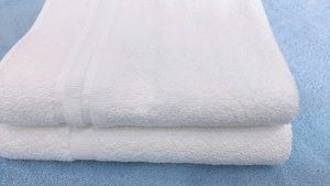 ผ้าขนหนูผ้าฝ้าย100% สำหรับโรงแรมแห้งเร็วพร้อมโลโก้ออกแบบได้ตามต้องการเป็นมิตรกับผิว - Product Image 4
