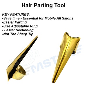 Kit Profesional de Herramientas para Extensiones de Cabello de Acero Inoxidable, Alicates Duraderos y Reutilizables para Abrir y Cerrar Microperlas, Herramienta para Separar Secciones - Product Image 5