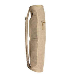Sac de yoga en jute en gros, écologique, en fibre naturelle, porte-tapis de yoga, pratique en plein air, voyages, retraites et quotidien pour les commandes en gros - Product Image 4