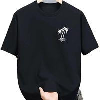 T-shirt court décontracté pour homme, en coton/polyester, couleur unie, écologique, respirant, séchage rapide, personnalisable, tendance, coupe ample