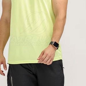 Servicio OEM, Camiseta sin Mangas Casual para Hombre, 100% Algodón, Último Diseño, Tejido de Punto Oversize, Transpirable, Ecológico, de Secado Rápido - Product Image 6