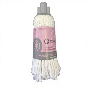 Mopa Húmeda de Algodón Blanco 205 Grs (Caja de 48 Unidades) Alta Calidad y Larga Duración - Product Image 1