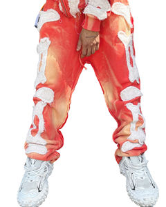 Custom Cut and Sew Vintage Streetwear Boxy <b>Cropped</b> 100% Cotton Distressed Acid Wash Oversize <b>Zip</b> <b>up</b> Hoodie - Product Image 4