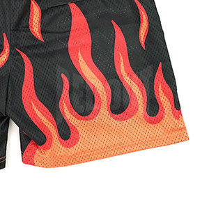 2025 Mesh Shorts Concevez vos propres chemises en maille avec logo personnalisé en couleur unie pour adulte - Product Image 4