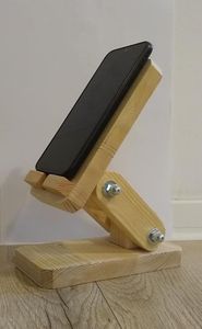 Accesorios inteligentes de madera de raíz, decoración de mesa de oficina, fundas de teléfono, soporte de pared, letrero de madera, artesanías, soportes para teléfonos móviles - Product Image 4