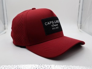 Sombreros de alta calidad Sombreros de golf Gorra de protección solar Gorra de corte láser perforado de 5 paneles Logotipo personalizado Sombrero de golf Gorras Gorra de béisbol de marca - Product Image 3