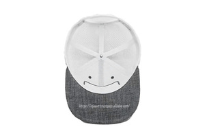 Casquettes de camionneur avec logo brodé personnalisé de haute qualité, vente en gros de casquettes de camionneur avec logo brodé personnalisé - Product Image 6