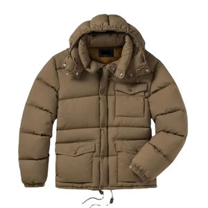 Vente en gros Doudounes rembourrées légères unisexes Manches pleines poches Nouveau design Logo personnalisé Imperméable Vêtements décontractés Hiver - Product Image 1