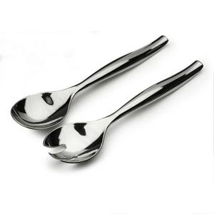 Servidores de ensalada Mango Madera ENSALADA DE MADERA JUEGO DE 2 ARTÍCULO DE COCINA ÚNICO HECHO A MANO - Product Image 5