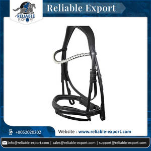 Diseñador elegante de calidad superior para Brida de doma de caballo de cuero Buff Durable y asequible - Product Image 2