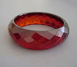 Brazaletes Grandes de Estilo Vintage, Joyería de Resina Acrílica de Moda, Acero Inoxidable, Artesanía HUSSAIN, Ecológicos, para Bodas y Fiestas - Product Image 1