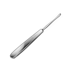 Élévateur dentaire périostal SEBILEAU légèrement incurvé, 175 mm (6,78 po), largeur d'extrémité arrondie 5 mm, non stérile, réutilisable - Product Image 2