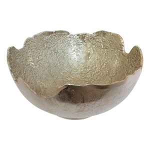 Bol en métal décoratif rond fait à la main résistant à la chaleur sans BPA et écologique pour les fêtes - Product Image 4