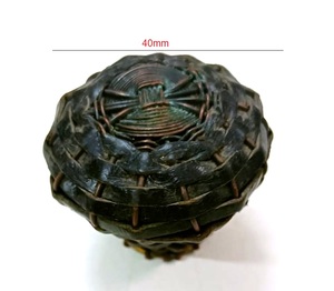 Bouton d'armoire en tôle de créateur décoratif de qualité supérieure en fer forgé à la main vintage - Product Image 2