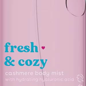 eos Cashmere Body Mist, Spray Corporal Fresco y Acogedor, Bruma para el Cabello, Hidratante con Ácido Hialurónico y Glicerina, Vegano, 6 fl oz - Product Image 1