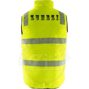 High Visibility Outdoor Safety Vest ANSI Class 2 EN ISO Class 2 Durable Breathable <b>Material</b> Waterproof <b>Reflective</b> CE Certified - Product Image 2
