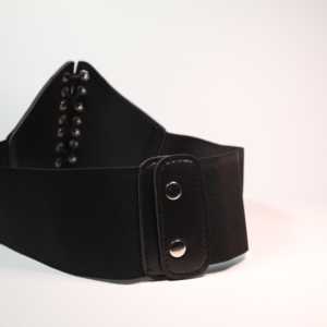 Cinturón Corsé Elástico Transpirable para Mujer con Detalle de Encaje - Product Image 1