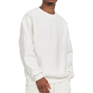 Unisex <b>Men's</b> Pullover Hoodie Solid Color 100% Cotton Sweatshirt with Custom Logo High Quality Plain Oversized <b>Shirt</b> - Product Image 5