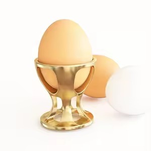 Panier à oeufs en fer forgé avec 14 supports et design à 2 niveaux parfait pour le rangement et l'organisation de la cuisine à domicile - Product Image 5