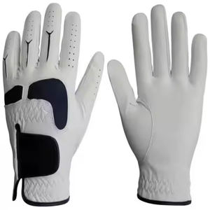 Gants de golf de luxe en cuir Cabretta respirant, personnalisables avec logo et couleur, pour gaucher, design unique, antidérapants pour la pratique sportive - Product Image 3