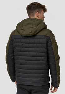 Chaqueta Bomber Acolchada de Invierno para Hombre, Impermeable, Cortavientos, Rellena de Algodón, con Bolsillos, Personalizable, con Capucha - Product Image 5