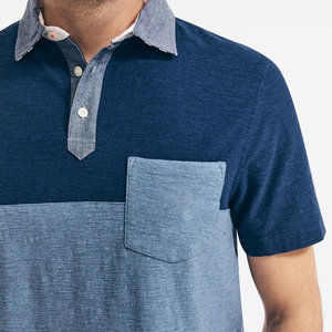 Marque de luxe hommes rétro mince pour polo tricoté vêtements de créateurs avec motif Jacquard à manches courtes affaires été - Product Image 4