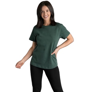 Camiseta de Manga Corta para Mujer de Primera Calidad, Transpirable, Colores Personalizados, Logotipo Impreso Personalizado, Precio Bajo - Product Image 1