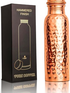 Nouvel arrivage du meilleur récipient à bouteille d'eau en cuivre occasionnel pour les verres Modèle personnalisé durable disponible à la vente ou à des fins de cadeau - Product Image 5